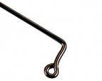 Right-Angle Bent Shank Barbed Hooks, Size 10 to 6/0 – product photo