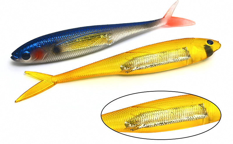 Fork Tail Soft Plastic Lure, 6.5–12.5 cm (2.6–4.9 in) – product photo