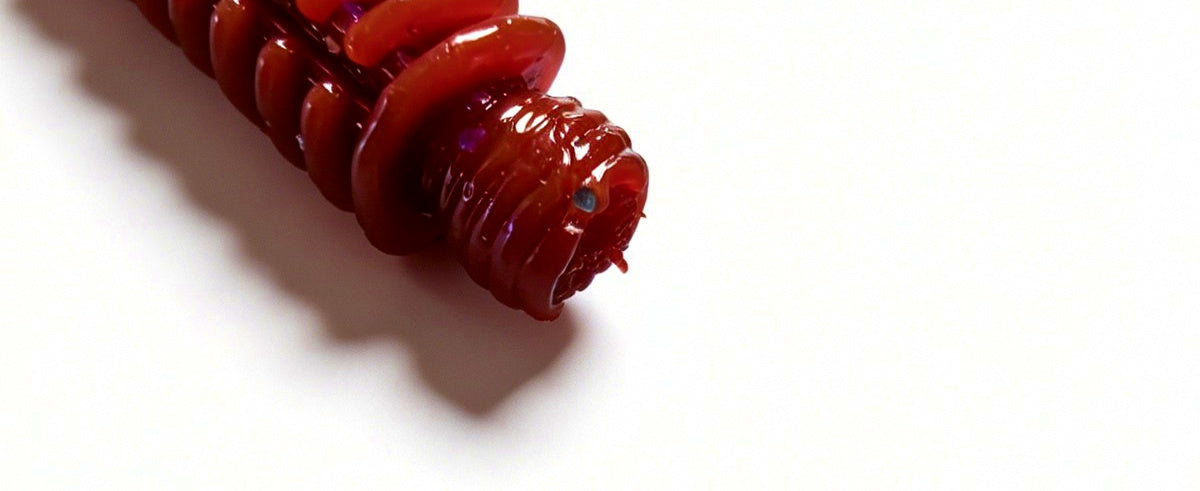 Ribbed Curly Tail Soft Bait, 3.5 cm & 6 cm (1.4 & 2.4 in) – product photo
