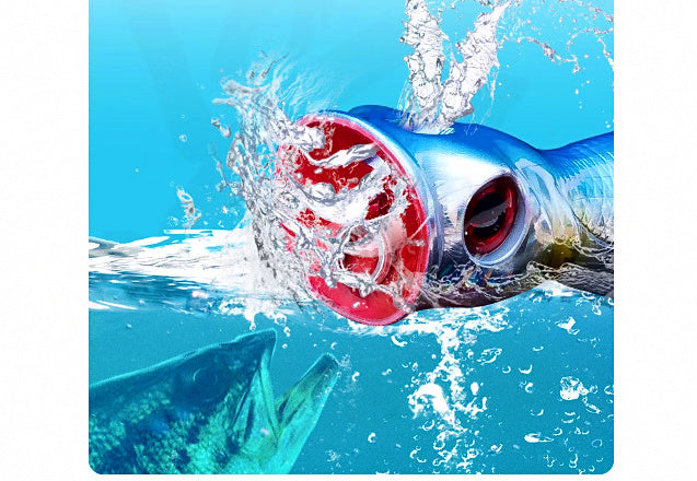 Floating Popper Topwater Lure, 9.5–36 g (0.34–1.27 oz) – product photo