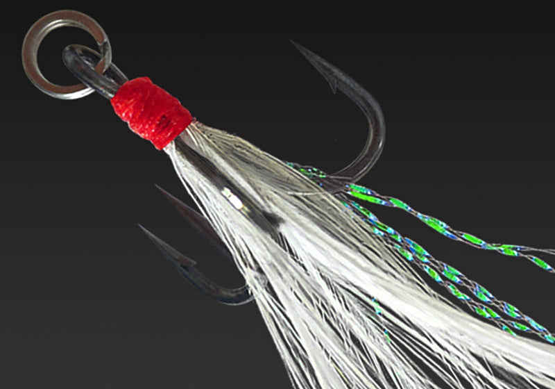 Glow Casting Jig, Feathered Treble, 7–80 g (0.25–2.8 oz) – product photo