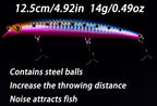 Floating Topwater Popper Lure, 12.2 cm (4.8 in), 16 g (0.56 oz) – product photo