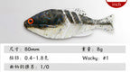 Bluegill Swimbait Soft Lure, 3 in & 4 in, 4-Pack – product photo