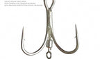 Treble Hook with Swivel, Matte Tin, Sizes #1–#10 – product photo