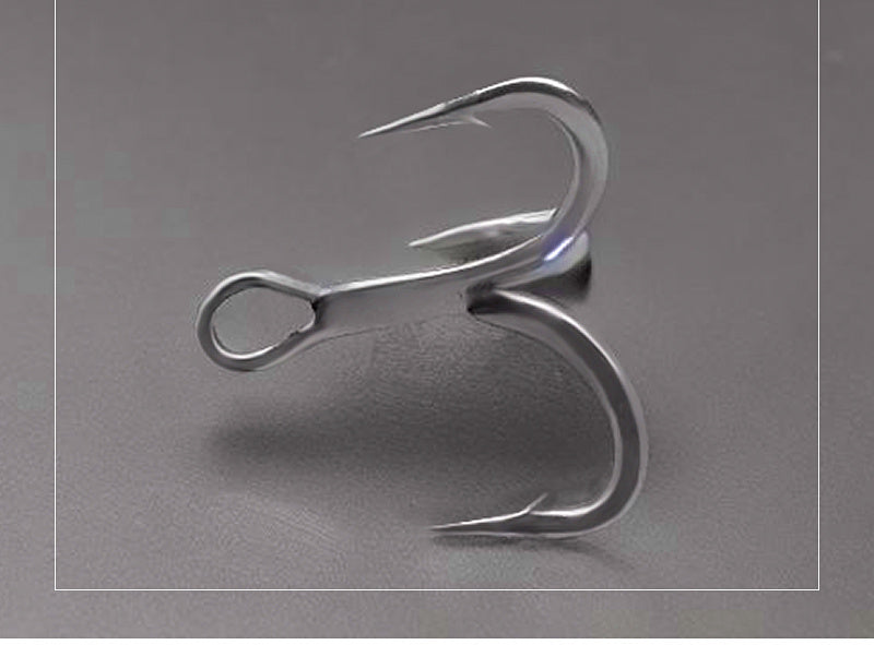 Treble Hooks, Rust-Resistant, 10–100 Pack, Sizes 16–1/0 – product photo