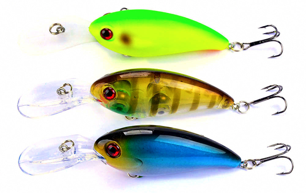 Long Lip Minnow Hard Bait, 10 cm, 14 g (0.5 oz) – product photo
