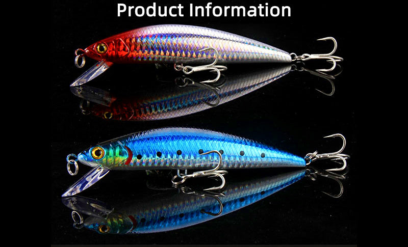 Sinking Minnow Lure, 40 g or 60 g (1.4 oz / 2.1 oz) – product photo