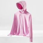 UPF 50+ Hooded Fishing Sun Shirt, Quick-Dry, Men's & Women's – product photo