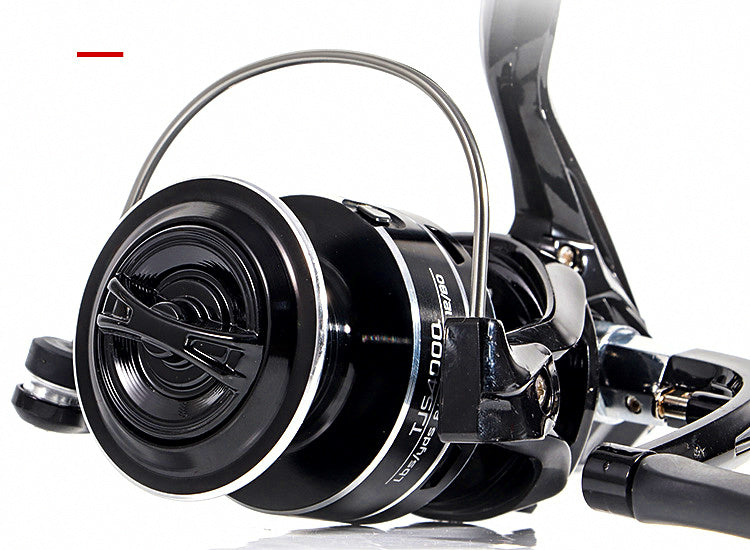 Metal Spinning Reel, High Speed Ratio, Saltwater, TS Black 1000-7000 – product photo