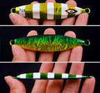 Glow Stripe Slow Pitch Jig, 40–550 g (1.4–19.4 oz) – product photo
