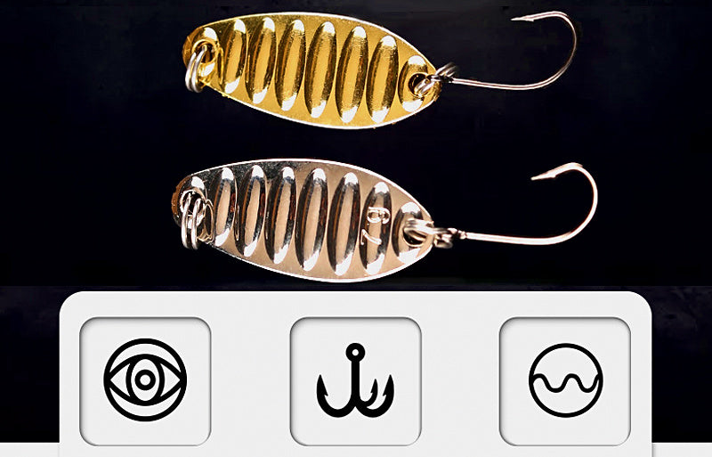 Casting Metal Spoon Lure, 1.5–25 g (0.05–0.9 oz) – product photo