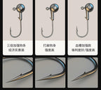 Lead Jig Head Hooks, 50-Pack, 2.5–20 g (0.09–0.71 oz) – product photo