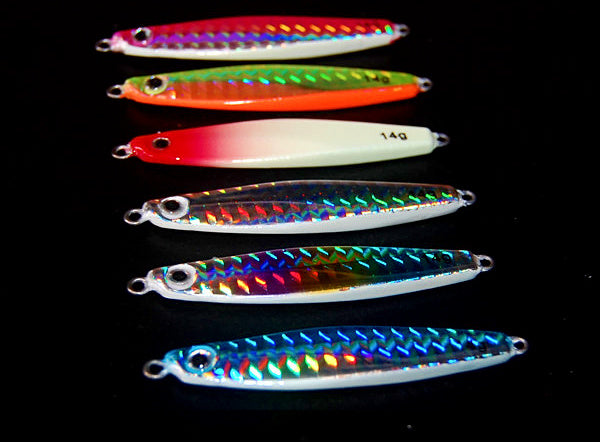 Casting Metal Jig, 7–28 g (0.25–1 oz), Bare or Feather Hook – product photo