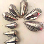 Lead Fishing Sinker, Wing, Ball & Egg, 60–600 g (2–21 oz) – product photo