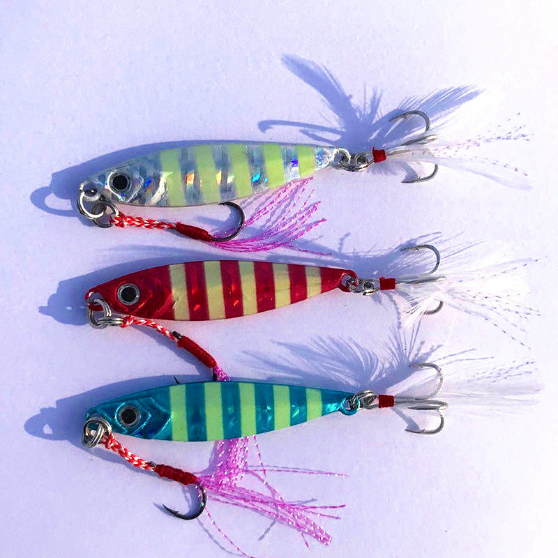Slow Pitch Metal Jig, 10–80 g (0.35–2.8 oz)