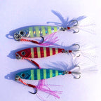 Slow Pitch Metal Jig, 10–80 g (0.35–2.8 oz)