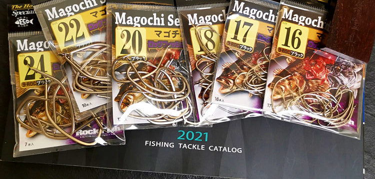 Long Shank Barbed Bass Hooks for Live Bait, Sizes 16#–24# – product photo