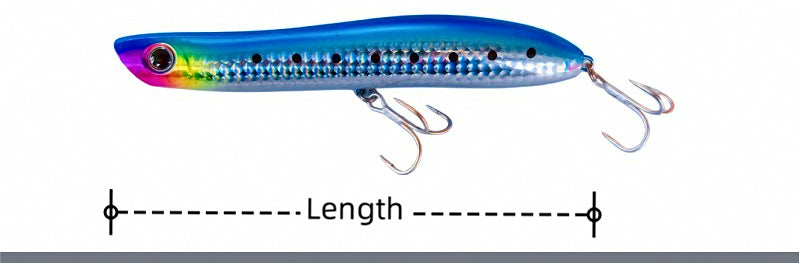 Floating Pencil Topwater Lure, 135 mm 34 g (1.2 oz) – product photo