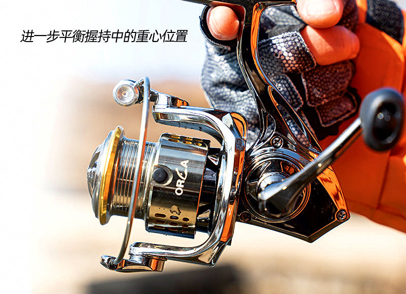 All-Metal Spinning Reel, Shallow Spool, 1000S–3000S – product photo