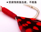 Red Feather Single Hooks for Jigs, Size 10/12/14 – product photo