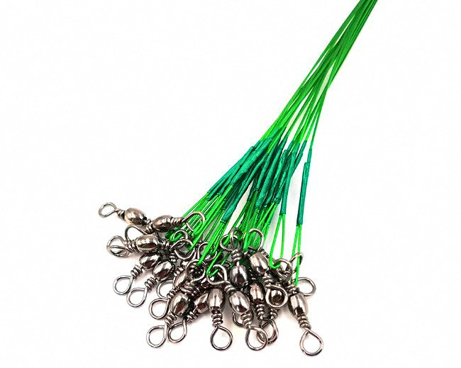 Wire Leader with Swivel & Snap, 10–30 cm (3.9–11.8 in) – product photo