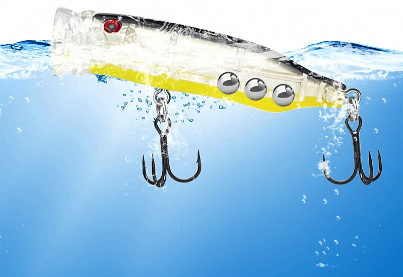 Floating Topwater Popper, 7 cm (2.8 in), 9 g (0.32 oz) – product photo