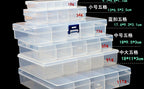 Plastic Compartment Tackle Box, Lure Storage Case – product photo