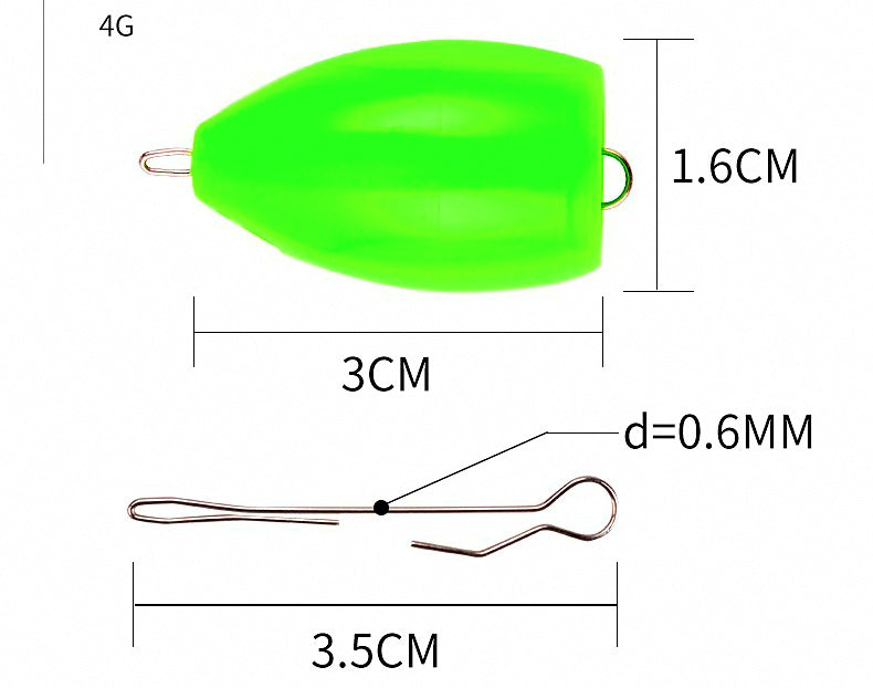 Casting Float with Snap, Floating & Slow-Sinking, 3.5–7.5 g – product photo