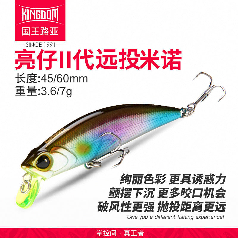 Sinking Minnow Hard Bait, 3.6 g & 7 g (0.13 & 0.25 oz) – product photo
