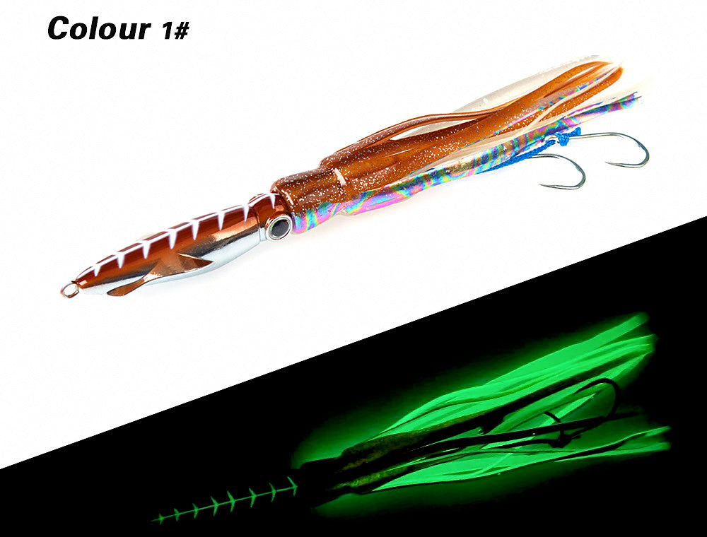 Glow Slow Pitch Jig, 60–200 g (2.1–7.1 oz) – product photo