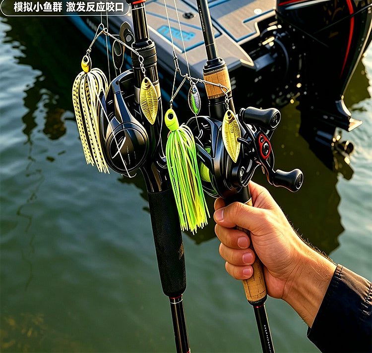 Single Hook Spinner Lure, 3.5–10 g (0.12–0.35 oz) – product photo