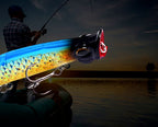 Floating Topwater Popper Lure, 11 cm (4.3 in), 13 g (0.46 oz) – product photo