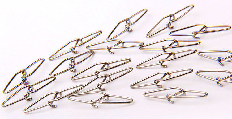 304 Stainless Steel Fishing Snaps, 12–40 mm (0.5–1.6 in) – product photo