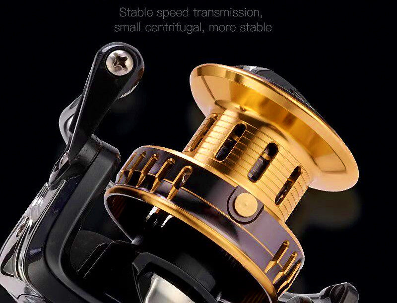 All-Metal Spinning Reel, Angled Spool, Sizes 2500–12000 – product photo