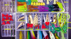 Assorted Fishing Lure Kit with Spoons, Soft Baits & Frog Lure – product photo