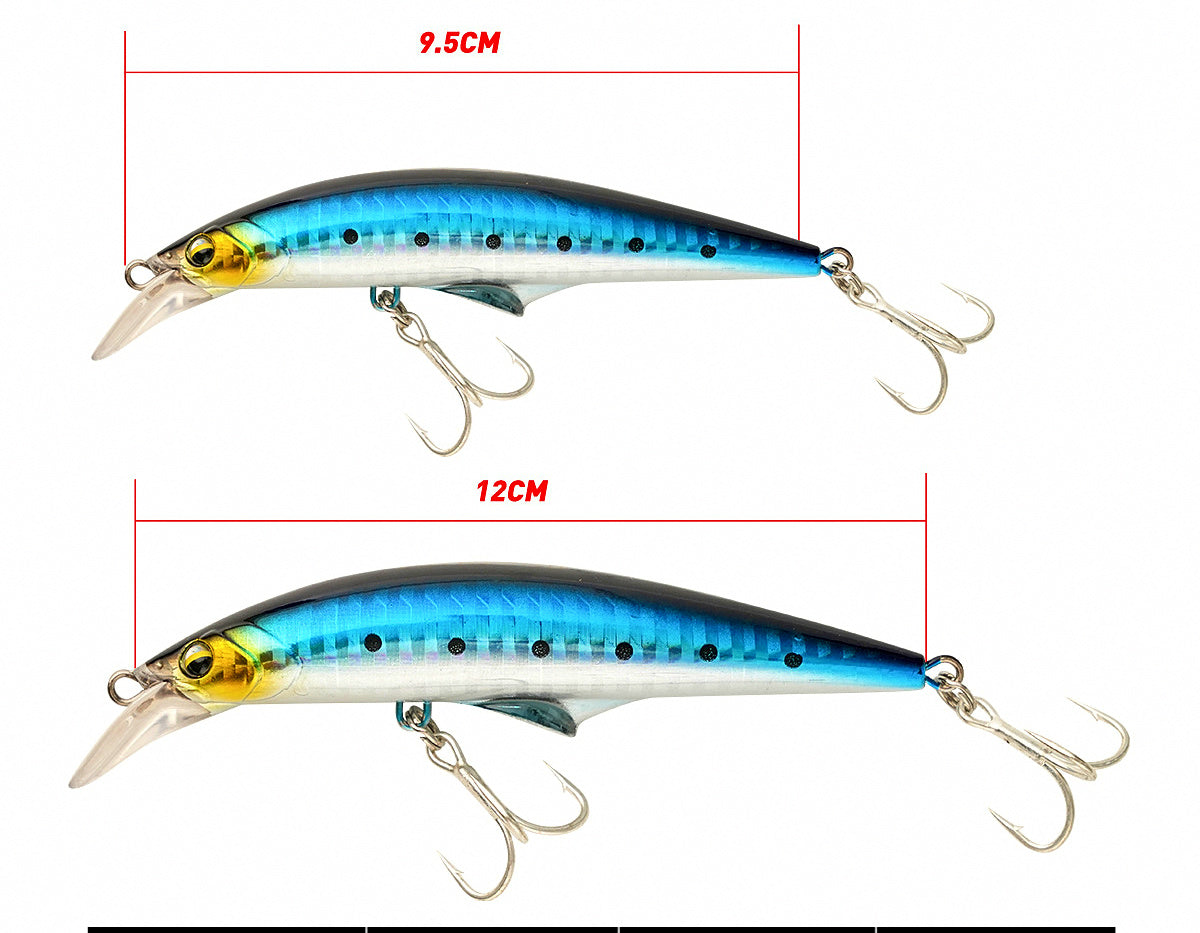 Sinking Minnow Hard Bait, 30 g & 46 g (1.1 & 1.6 oz) – product photo