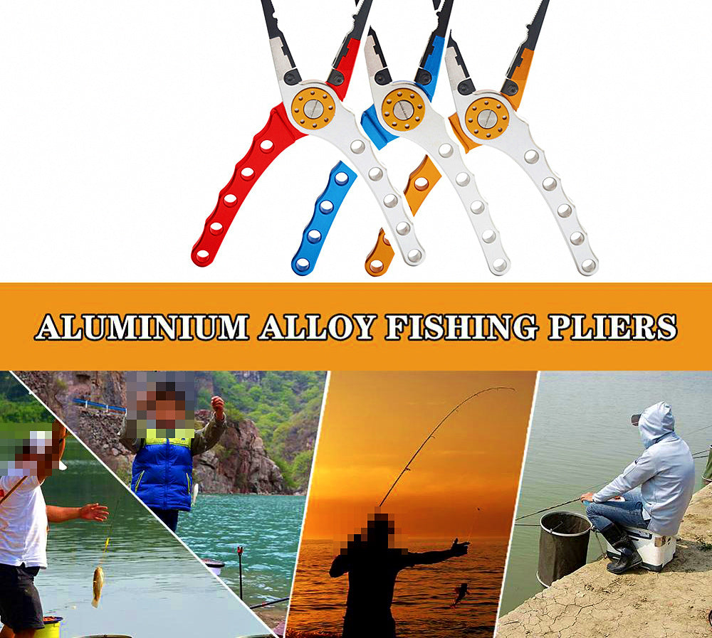 Aluminum Alloy Fishing Pliers, Fish Gripper – product photo