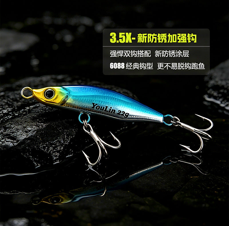 Casting Metal Jig Pack, 10–40 g (0.4–1.4 oz), 5 or 10 pcs – product photo