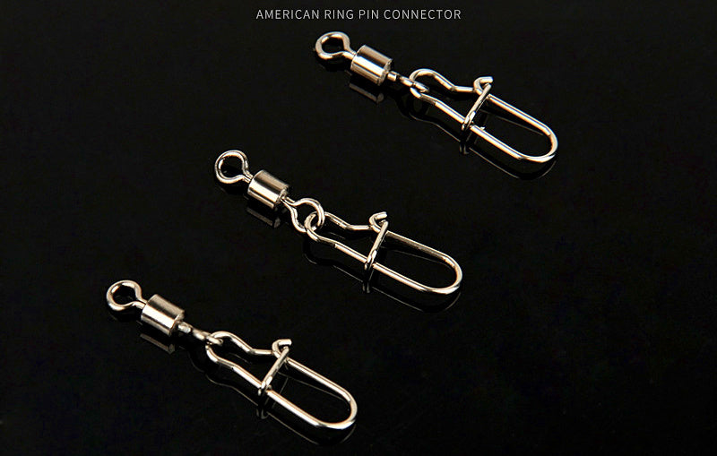 Fishing Snap Connectors, Safety Pin Style, Sizes #2–#14 – product photo