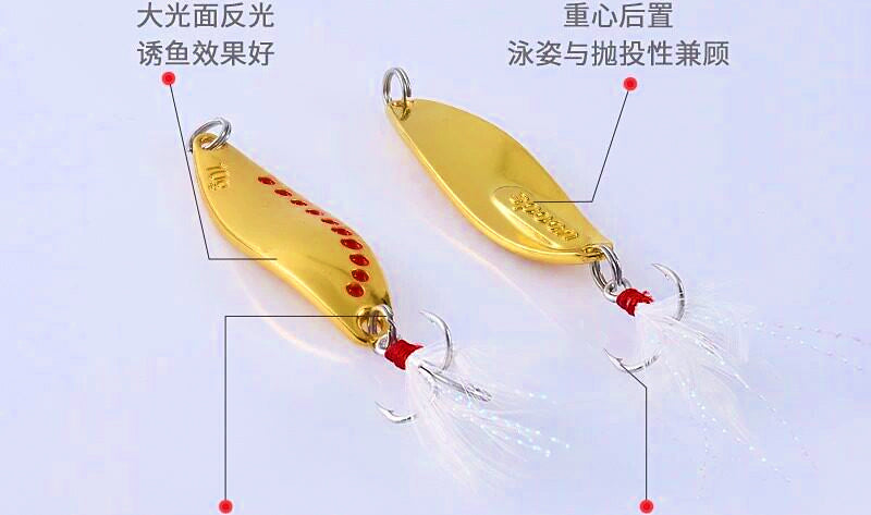 Metal Spoon & Mini Jig Assortment, 1.5–20 g (0.05–0.7 oz) – product photo