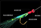 Glow Fish Skin Sabiki Rig, Laser Big Eye, Sizes 8–24 – product photo