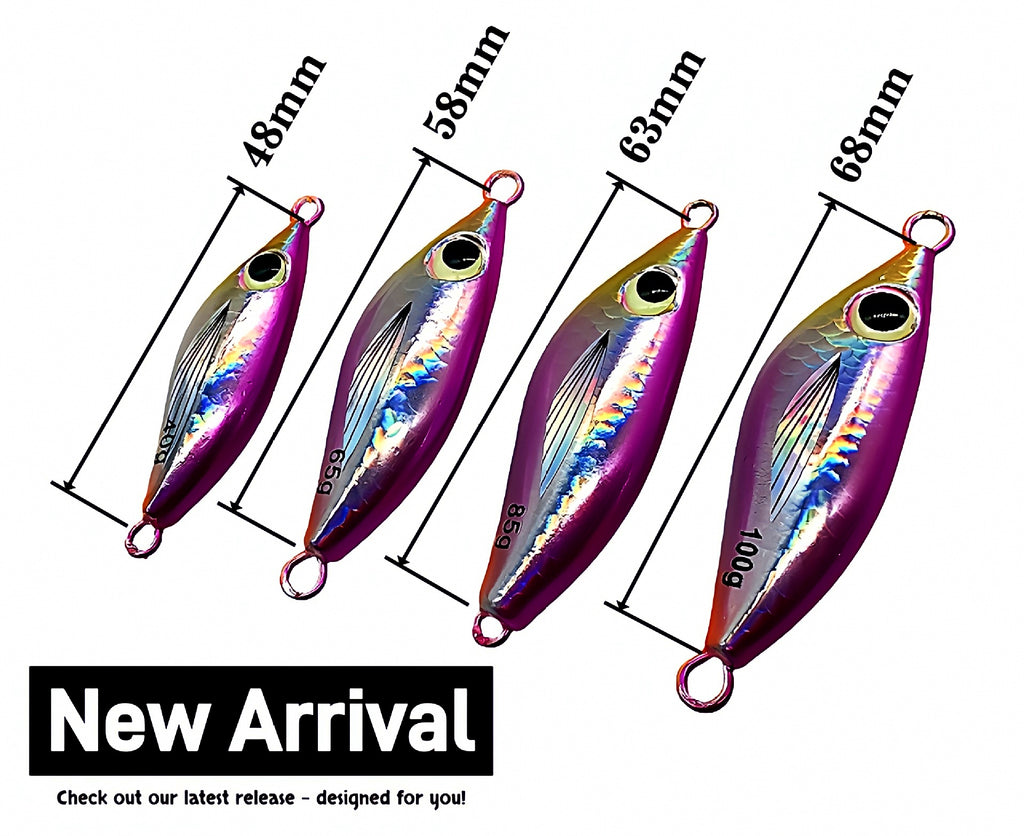 Glow Metal Jig, 40–100 g (1.4–3.5 oz), Laser Finish – product photo