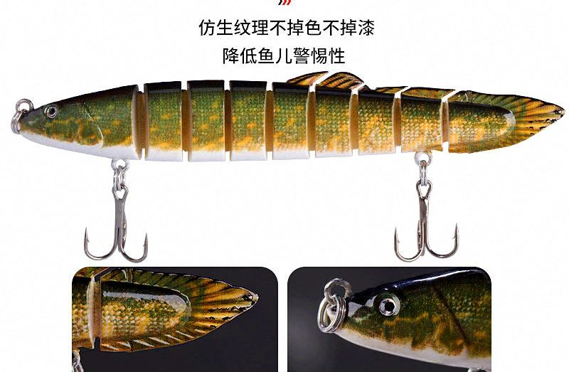 Jointed Loach Swimbait Lure, 10–26 g (0.35–0.92 oz) – product photo