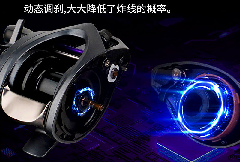 Baitcasting Reel, Electronic Brake, Left or Right Hand – product photo