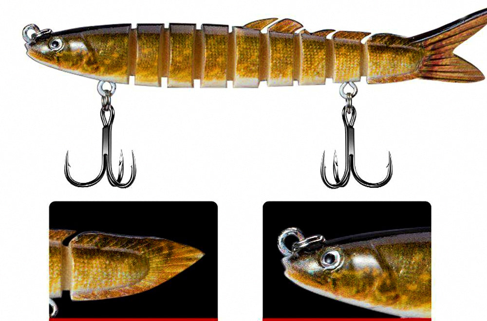 Jointed Loach Soft Swimbait, 7–15 g (0.25–0.53 oz) – product photo