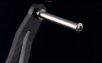 Carbon Fiber Baitcaster Reel Handle with EVA Knob, 120/130 mm – product photo