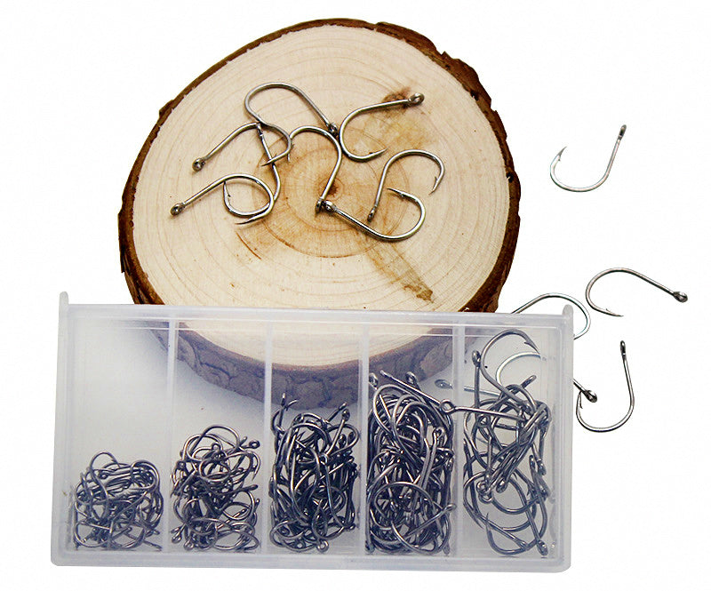 Iseni Tubed Hook Assortment, 151 pc, Sizes 4–12 – product photo