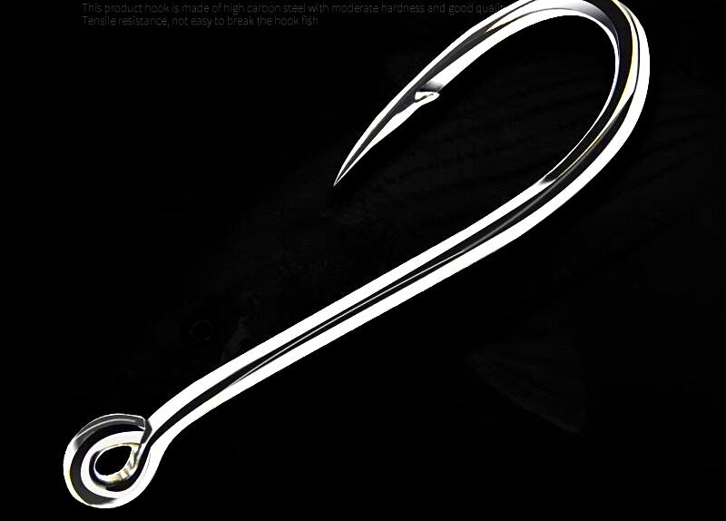 Eyed Iseni Hooks, Barbed Single Hook, 10 or 20 Pack – product photo