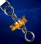 Lure Snap Connectors, Open Loop & Safety Pin Snaps, 20 Pack – product photo