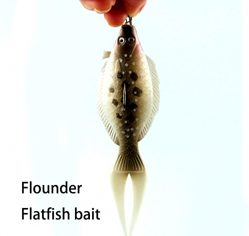 Flatfish Soft Swimbait Lure, 13 cm 8 g, 2-Pack – product photo